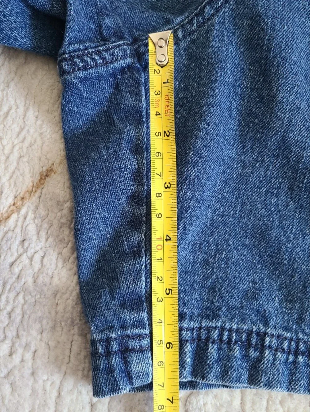 Vintage Croft and Barrow Denim Cargo Shorts Men's Size 40 inseam 6.5